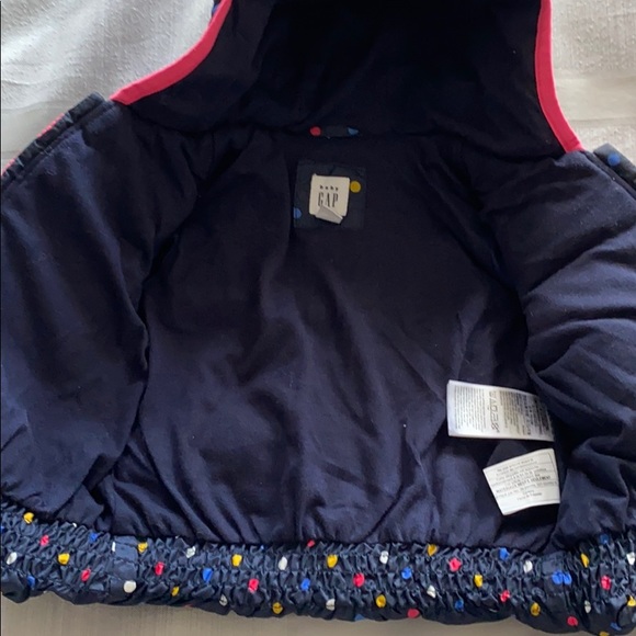 Baby Gap Polka Dot Puffer Jacket - Picture 5 of 5